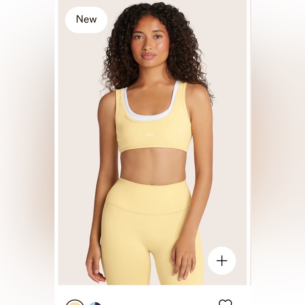 SET Active Butter Yellow Set